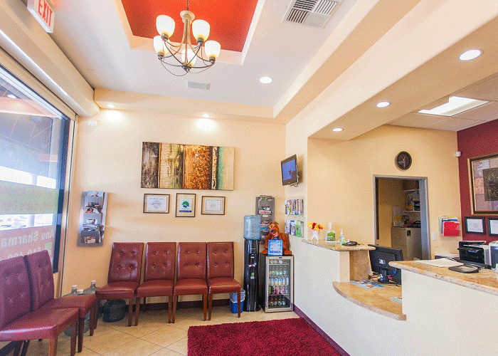 Fremont Dentist Comfortable Reception Area